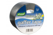 CLOTH TAPE  GAFFA TAPE 75mm x 50m Black