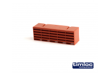 TIMLOC 1201ABTE Plastic Airbrick 60mm x 69mm x 215mm Terracotta