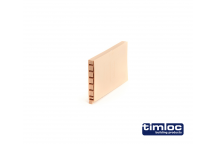 TIMLOC 1143BU Cavity Wall Weep Vents 10mm x 65mm x 100mm Buff