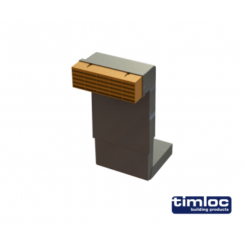 TIMLOC 1201XL Telescopic Underfloor Vent 5-7 Courses
