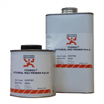 FOSROC 2007002 Nitoseal MS2 Primer 750ml 2 Part Kit A&B