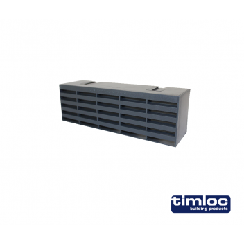 TIMLOC 1201ABBB Plastic Airbrick 60mm x 69mm x 215mm Blue/Black