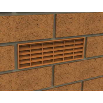 Manthorpe G930TR Through Wall & Underfloor Airbrick Terracotta